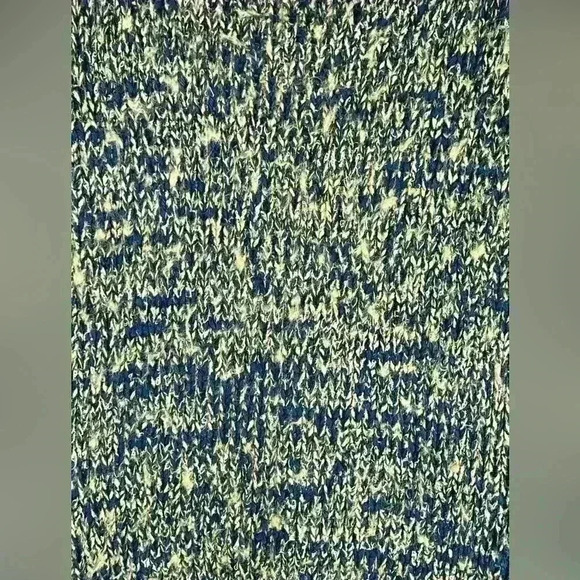 CABO Open Front Cardigan Cozy Chunky Knit Blue Green Mohair Women’s Size Small - Picture 10 of 10